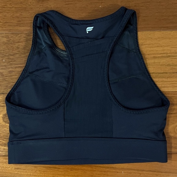 Fabletics Trinity High Impact Sports Bra- black - Picture 2 of 2